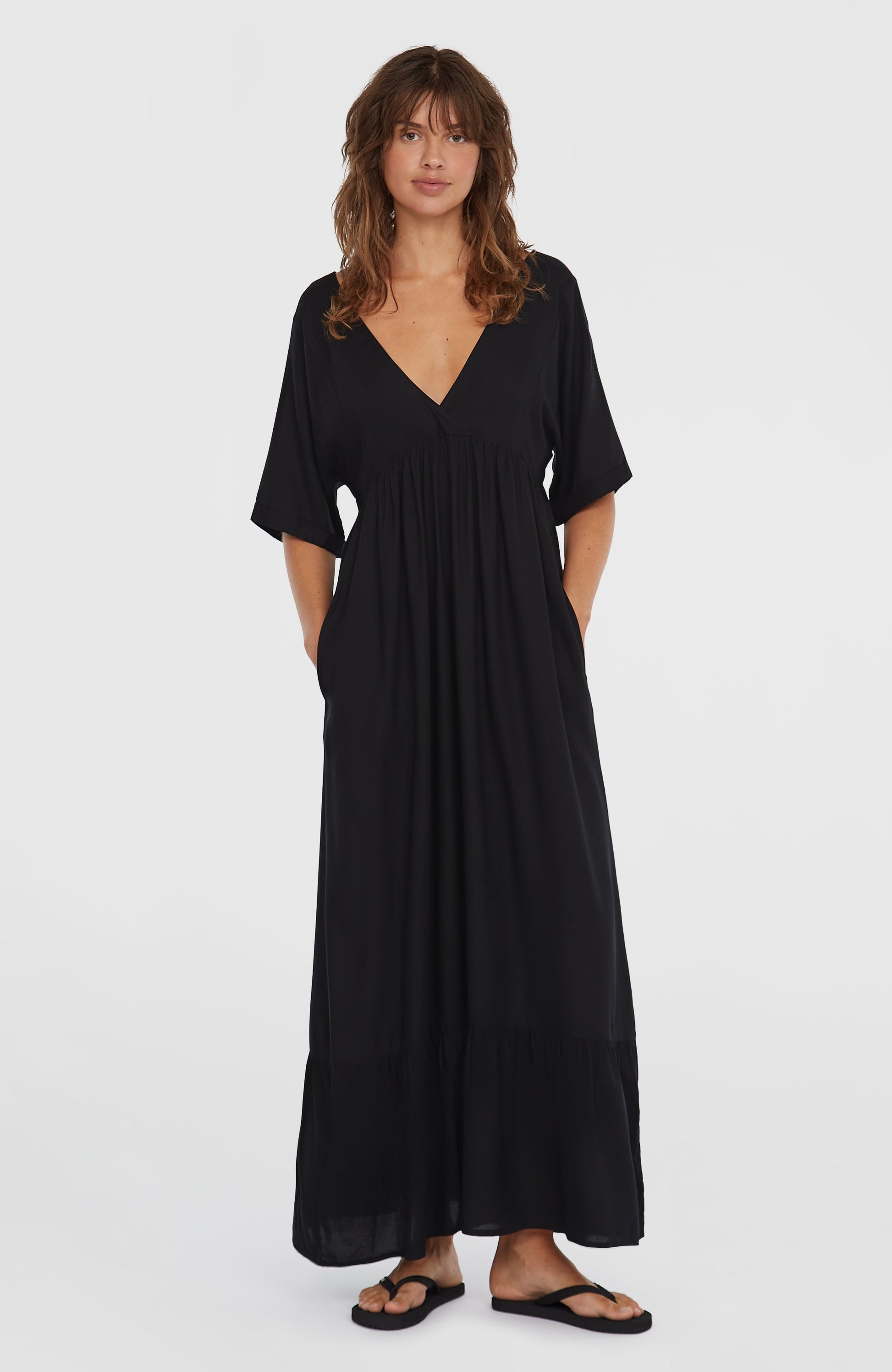 Women of the Wave Maxi Dress Women Black Out