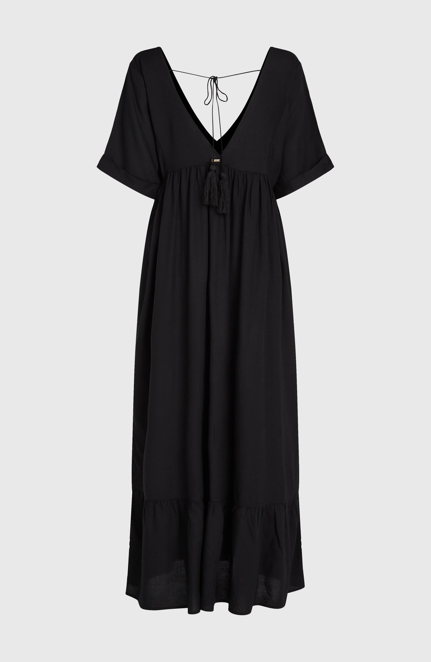Women of the Wave Maxi Dress Women Black Out