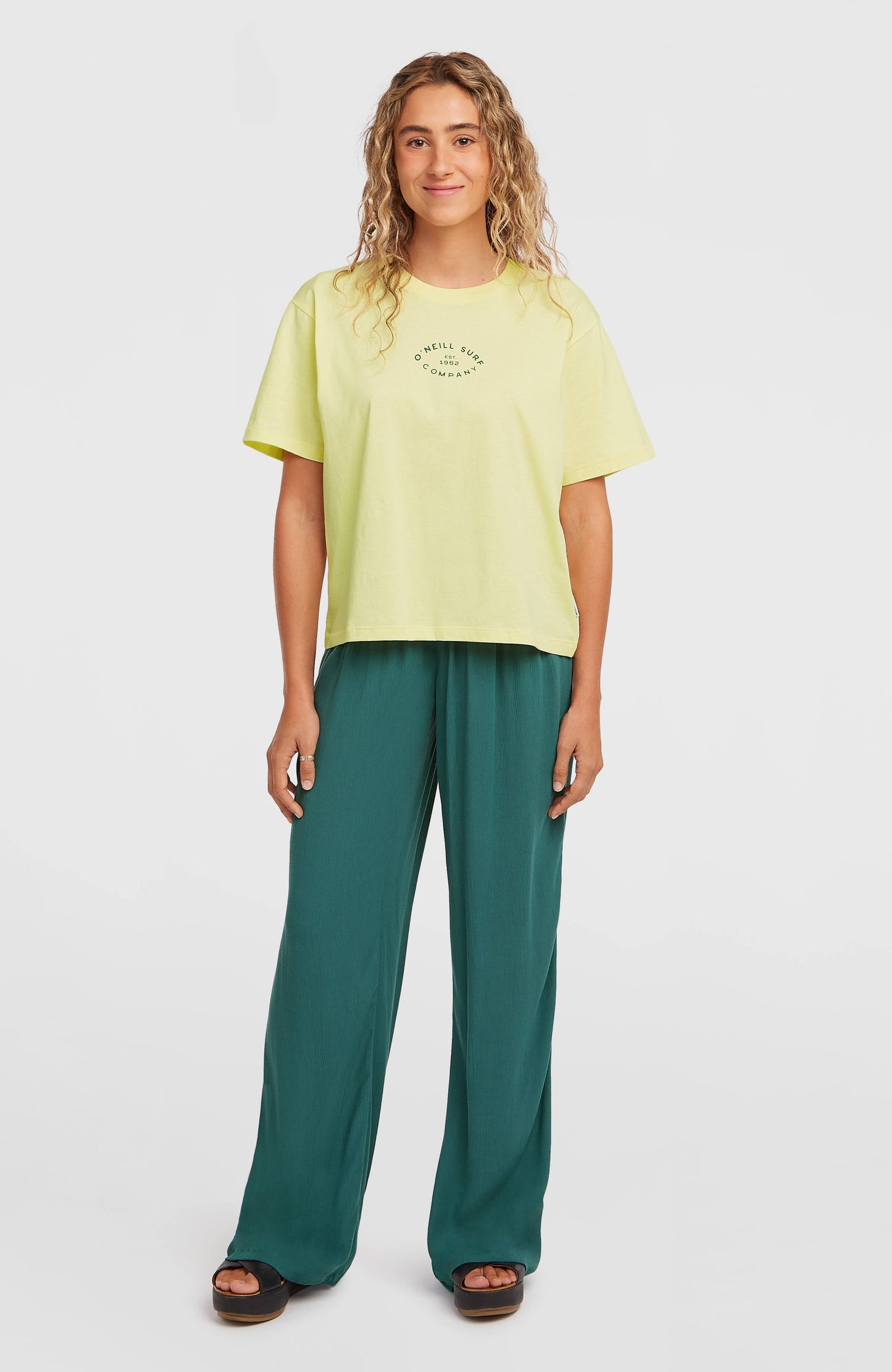 Johnny Smocked Waist Pants Women Botanical Heat