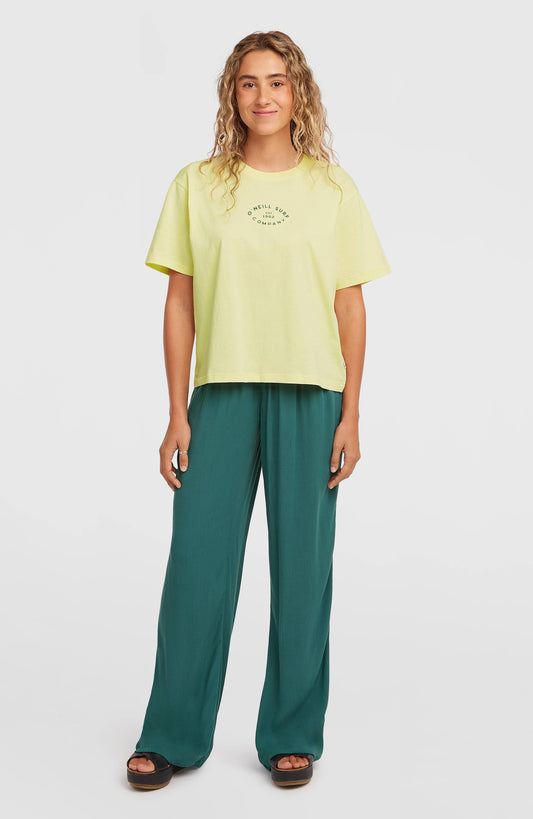 Johnny Smocked Waist Pants Women Botanical Heat