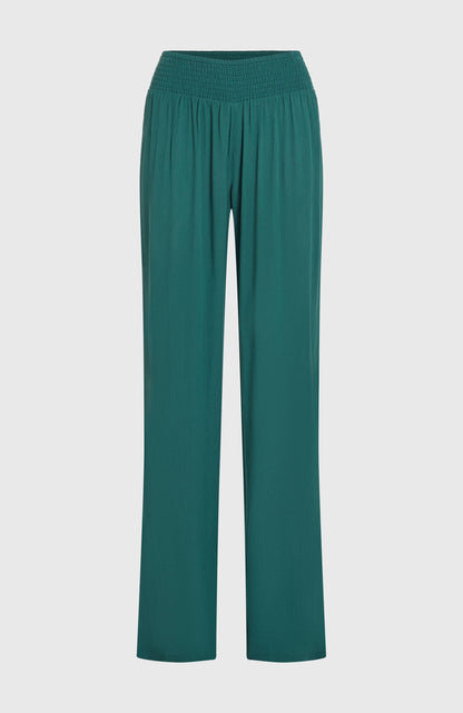 Johnny Smocked Waist Pants Women Botanical Heat