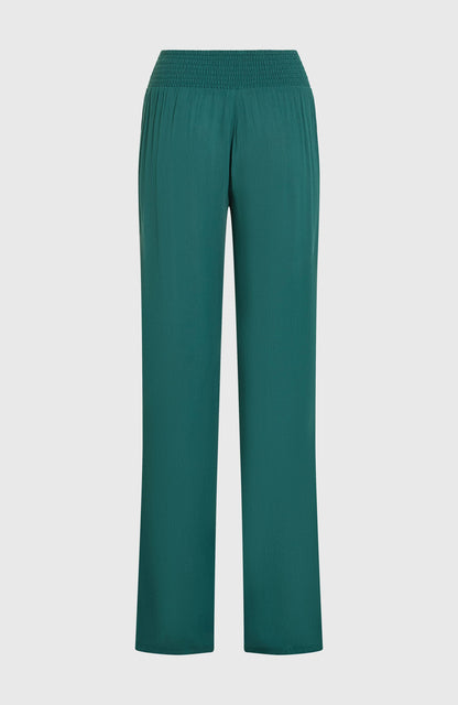 Johnny Smocked Waist Pants Women Botanical Heat