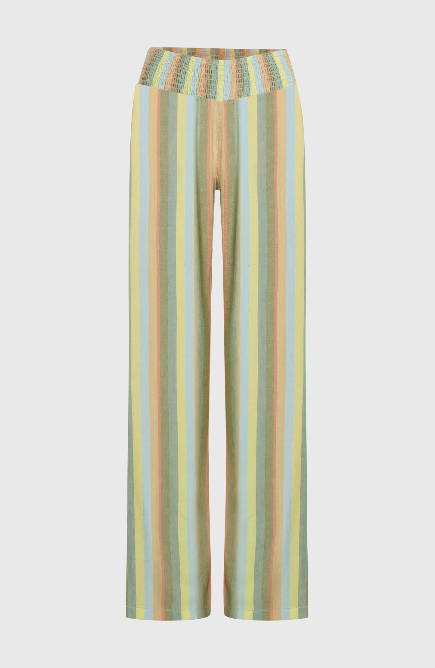 Johnny Smocked Waist Pants Women Multi Must Haves Stripe
