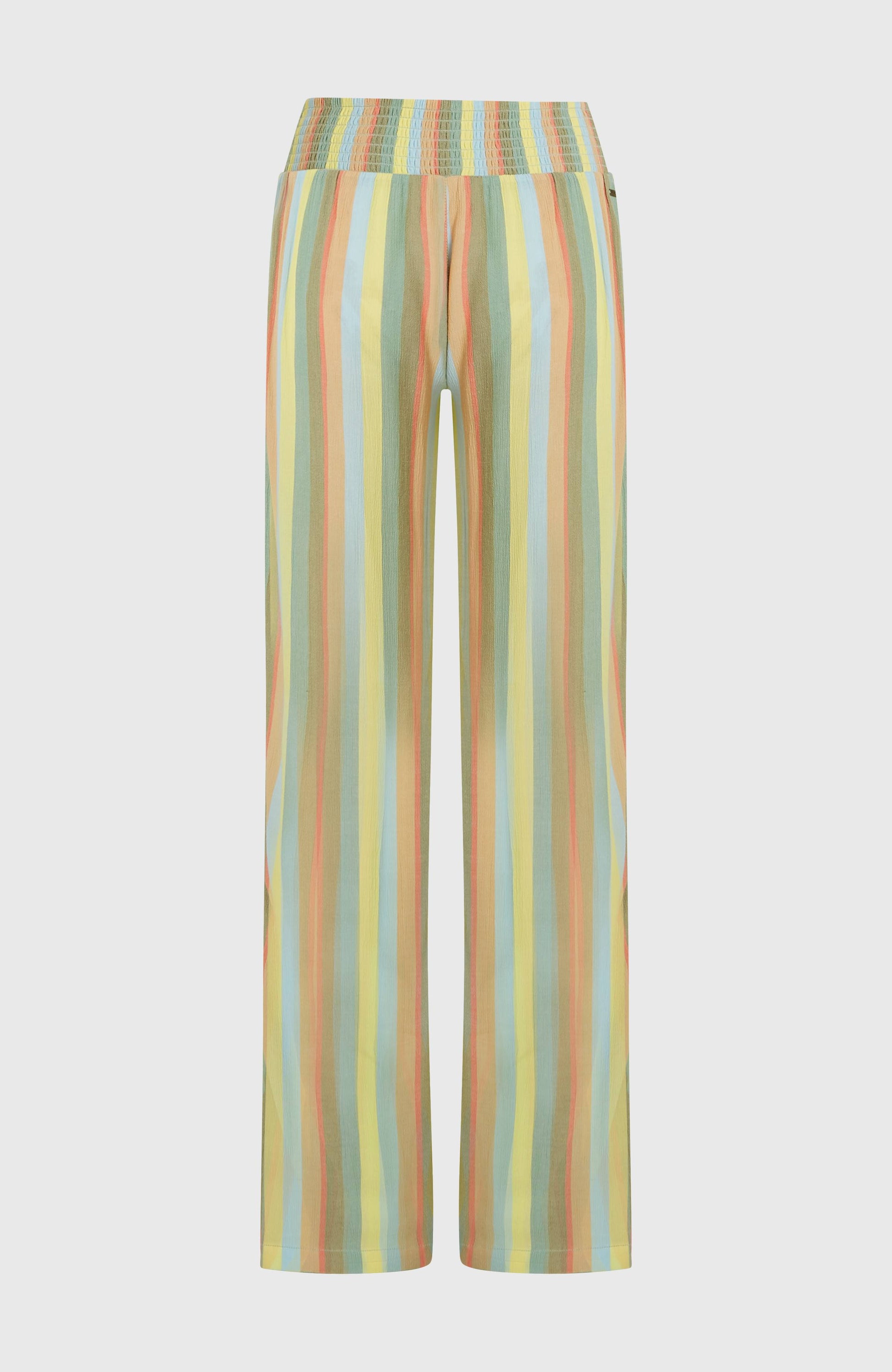 Johnny Smocked Waist Pants Women Multi Must Haves Stripe
