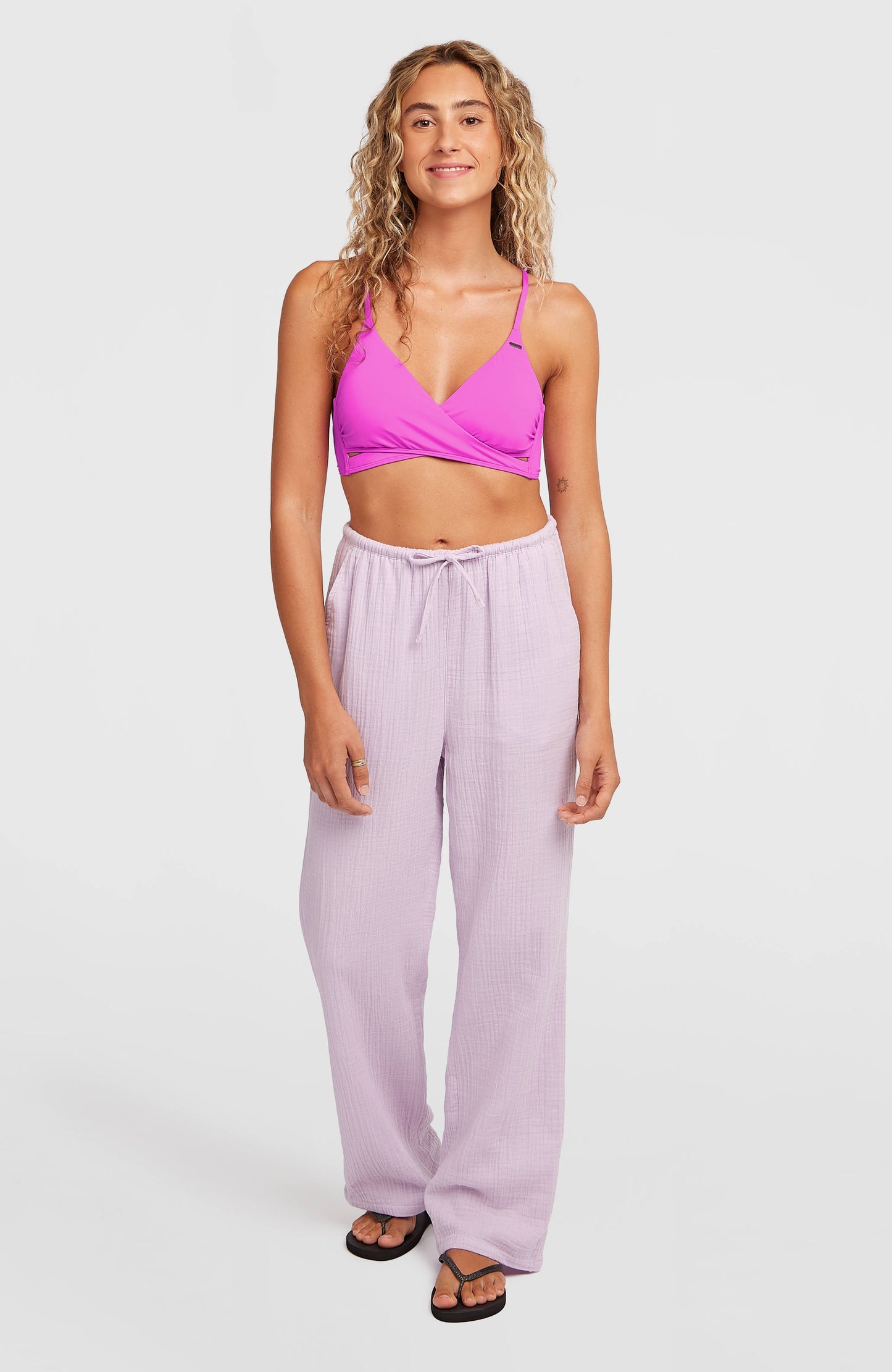 Brenda Structured Pants Women Pale Lavender