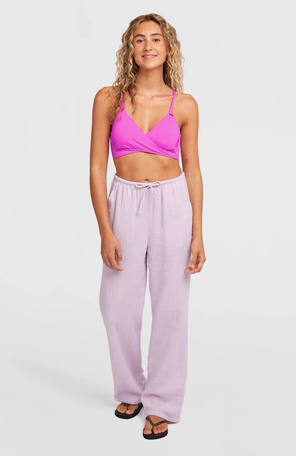 Brenda Structured Pants Women Pale Lavender