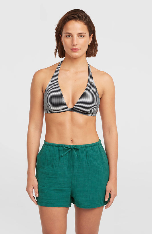 Brenda Structured Shorts Women Botanical Heat