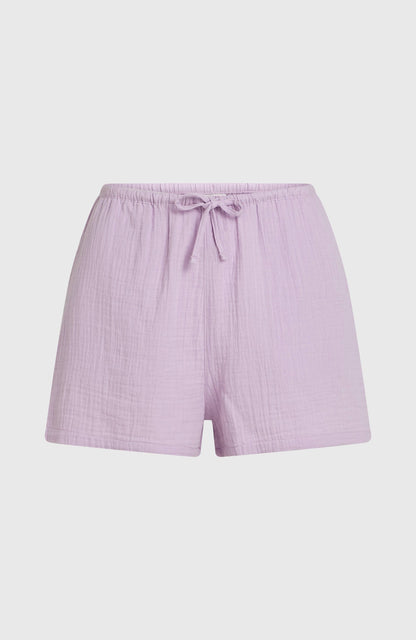 Brenda Structured Shorts Women Pale Lavender