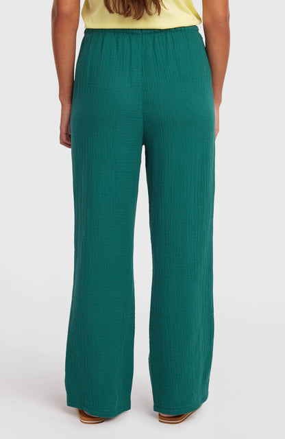 Brenda Structured Pants Women Botanical Heat