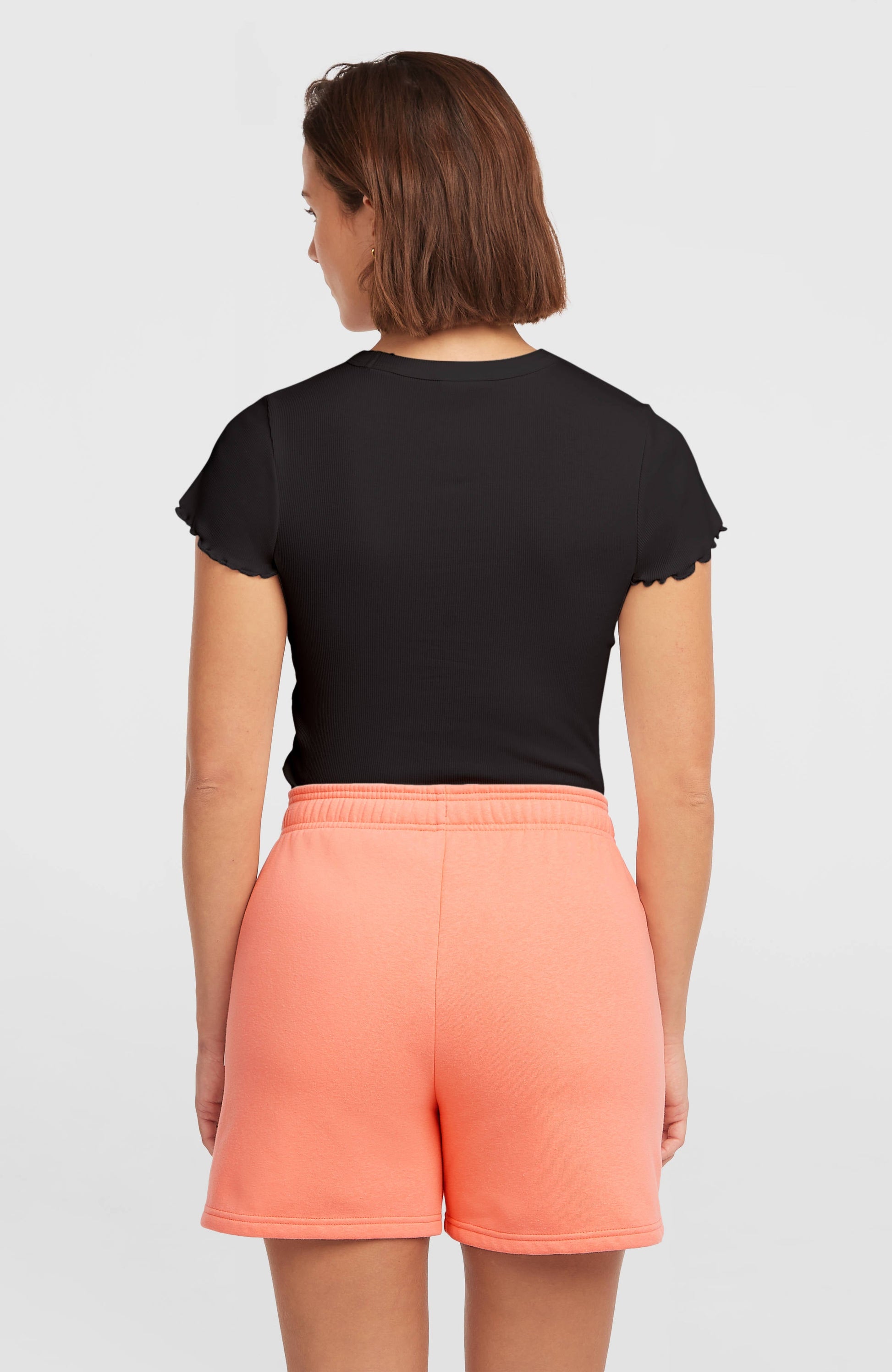 Summer Musthave Sweatshorts Women Funky Peach
