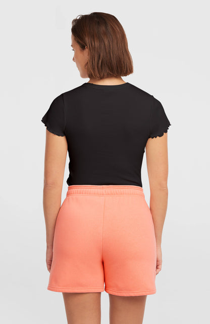 Summer Musthave Sweatshorts Women Funky Peach