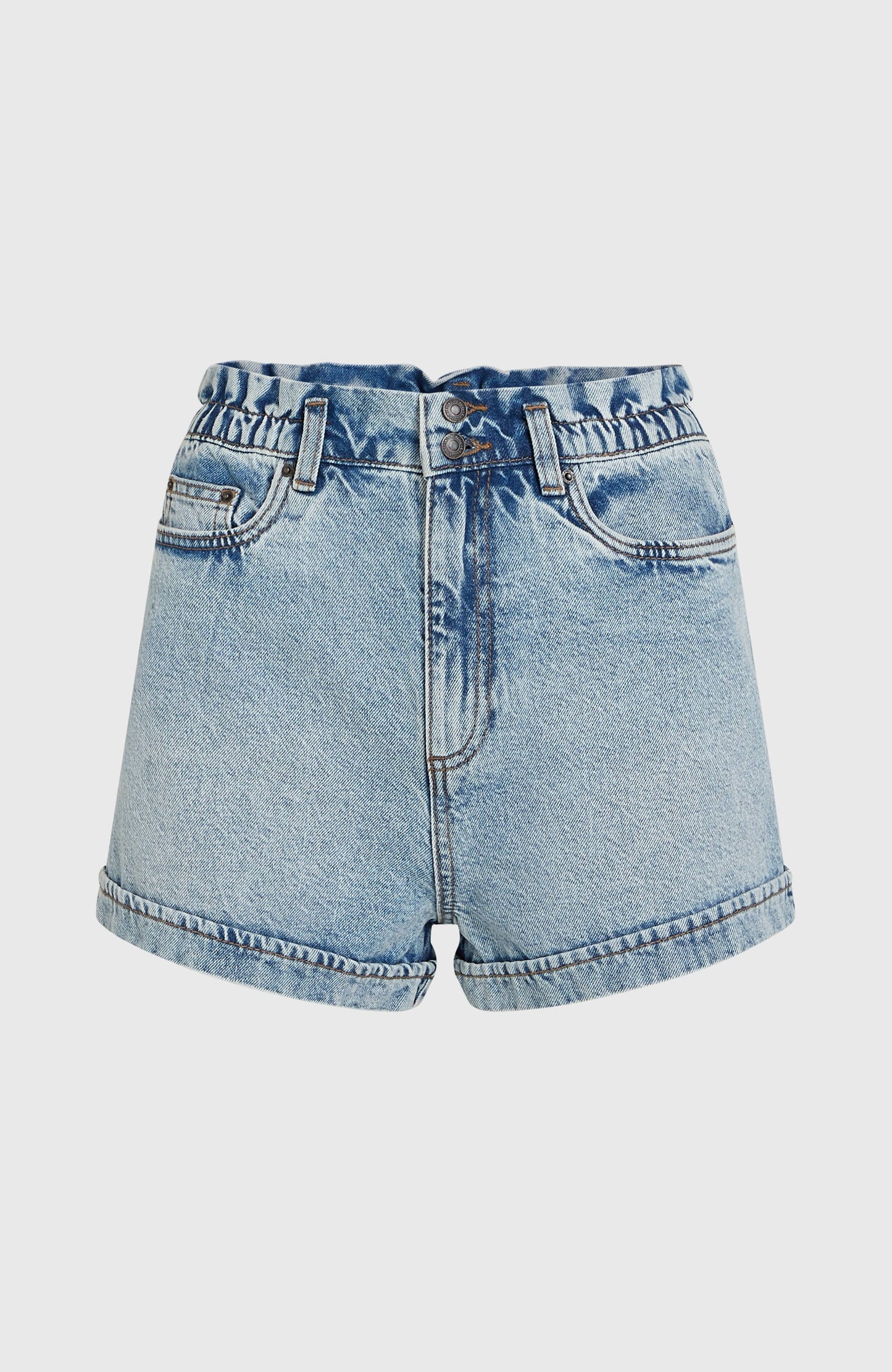 Tasia Denim Shorts Women Denim Blue