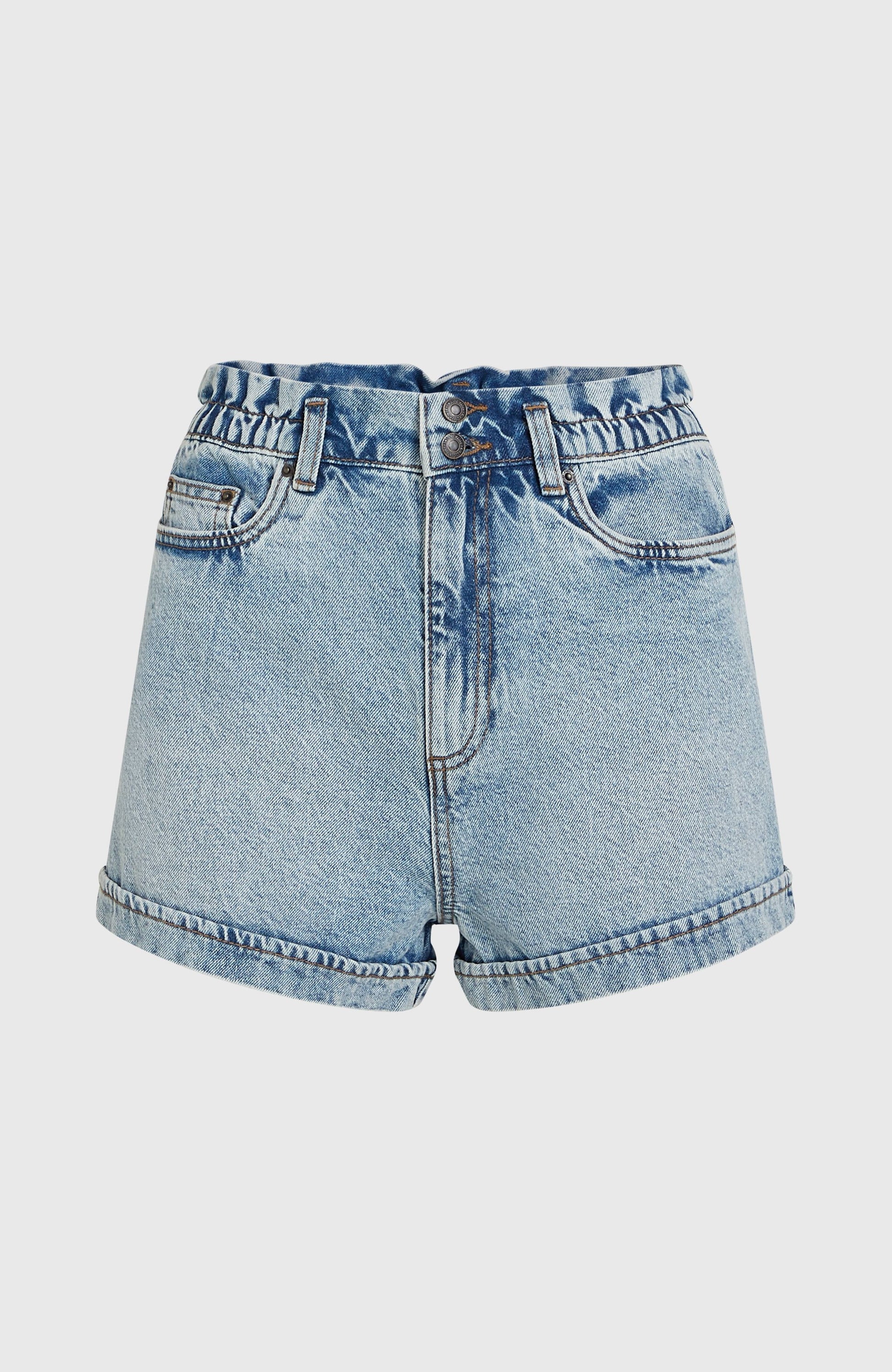 Tasia Denim Shorts Women Denim Blue