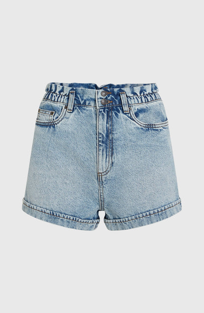 Tasia Denim Shorts Women Denim Blue