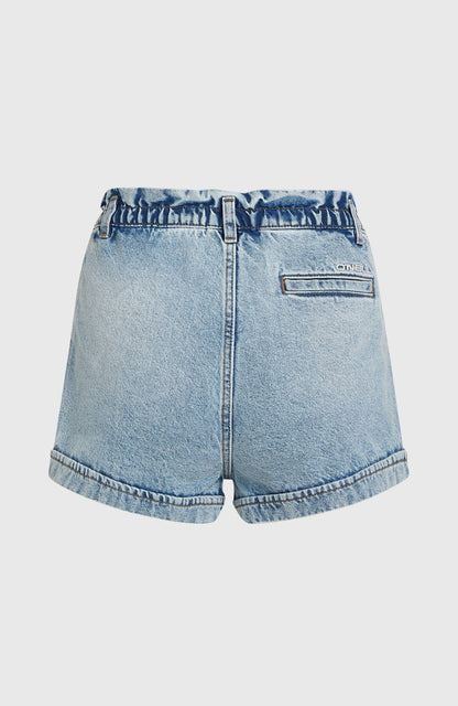 Tasia Denim Shorts Women Denim Blue
