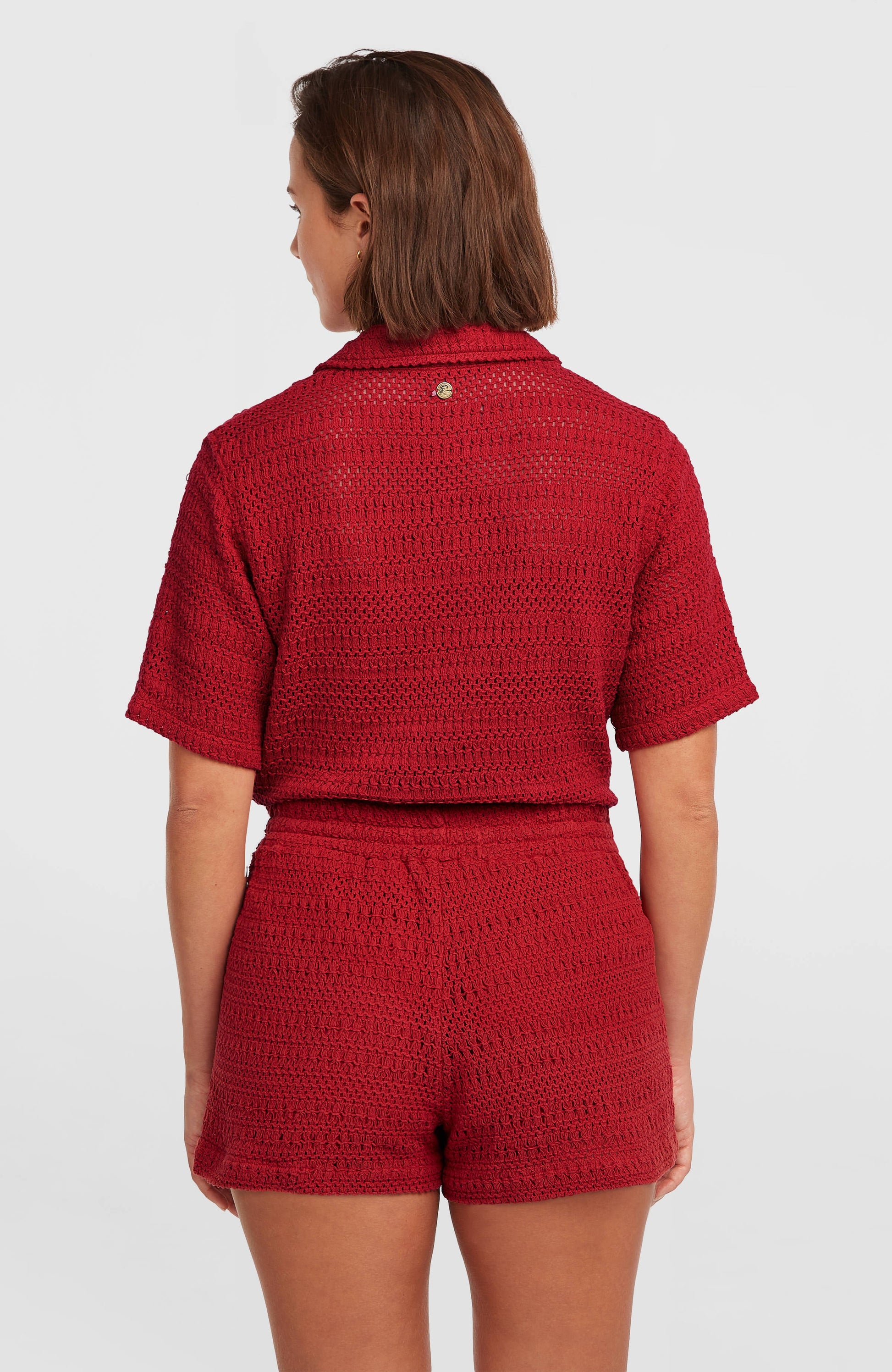 O'Riginals Crochet Shorts Women Midnight Poppy