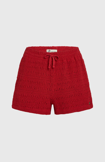 O'Riginals Crochet Shorts Women Midnight Poppy