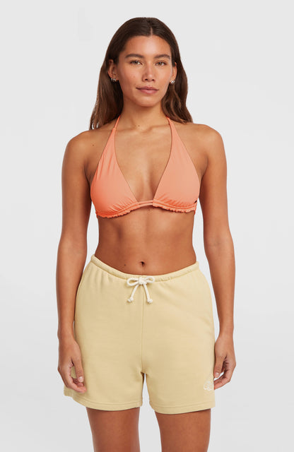 Essentials Script Sweatshorts Women Cocoa Sand