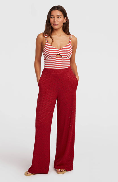 O'Riginals Wide-Leg Pants Women Midnight Poppy