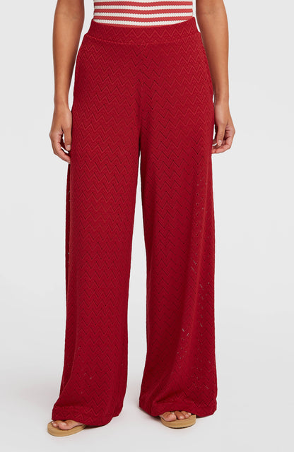 O'Riginals Wide-Leg Pants Women Midnight Poppy