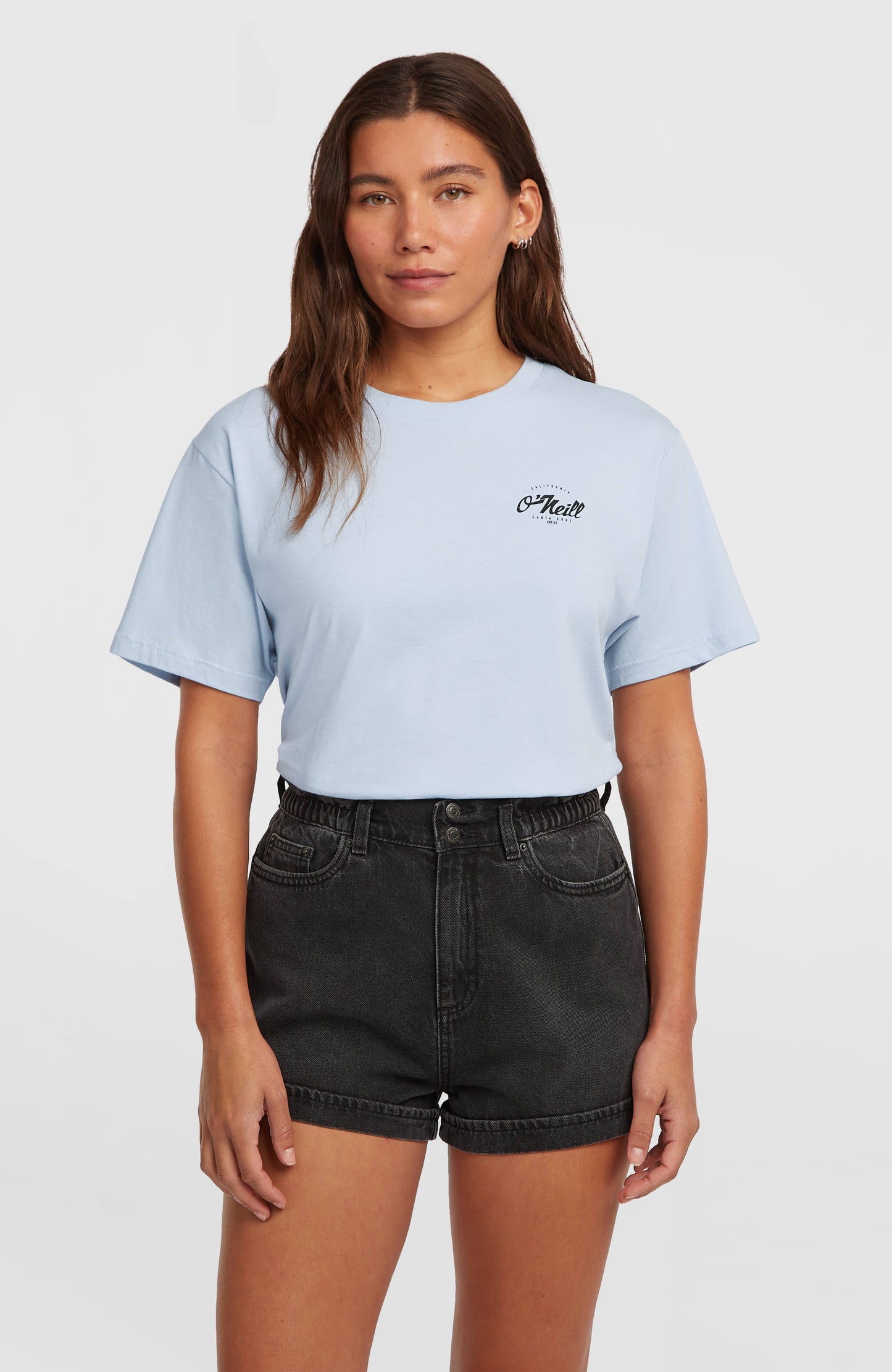 Tasia Denim Shorts Women Black Out