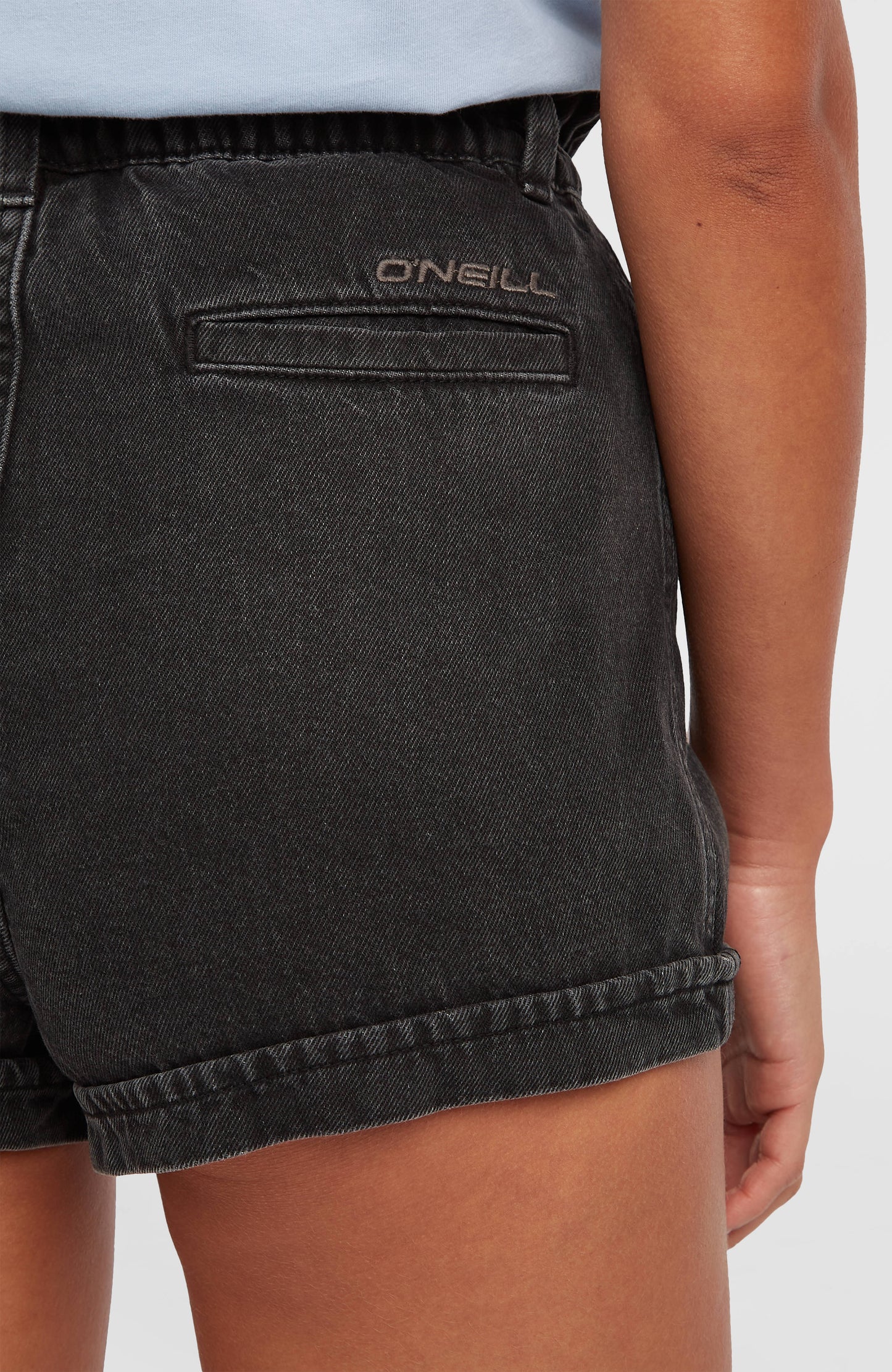 Tasia Denim Shorts Women Black Out