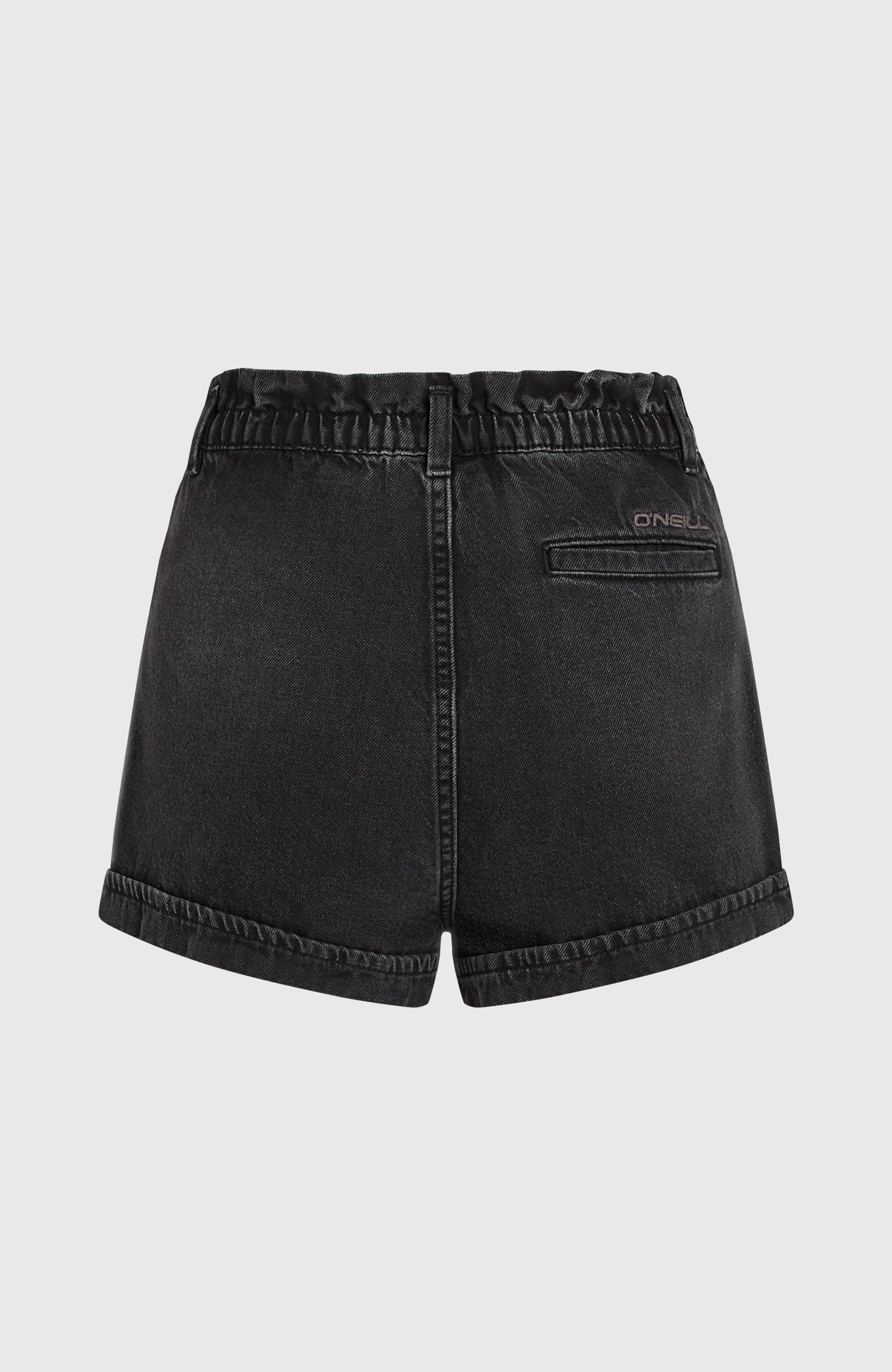 Tasia Denim Shorts Women Black Out