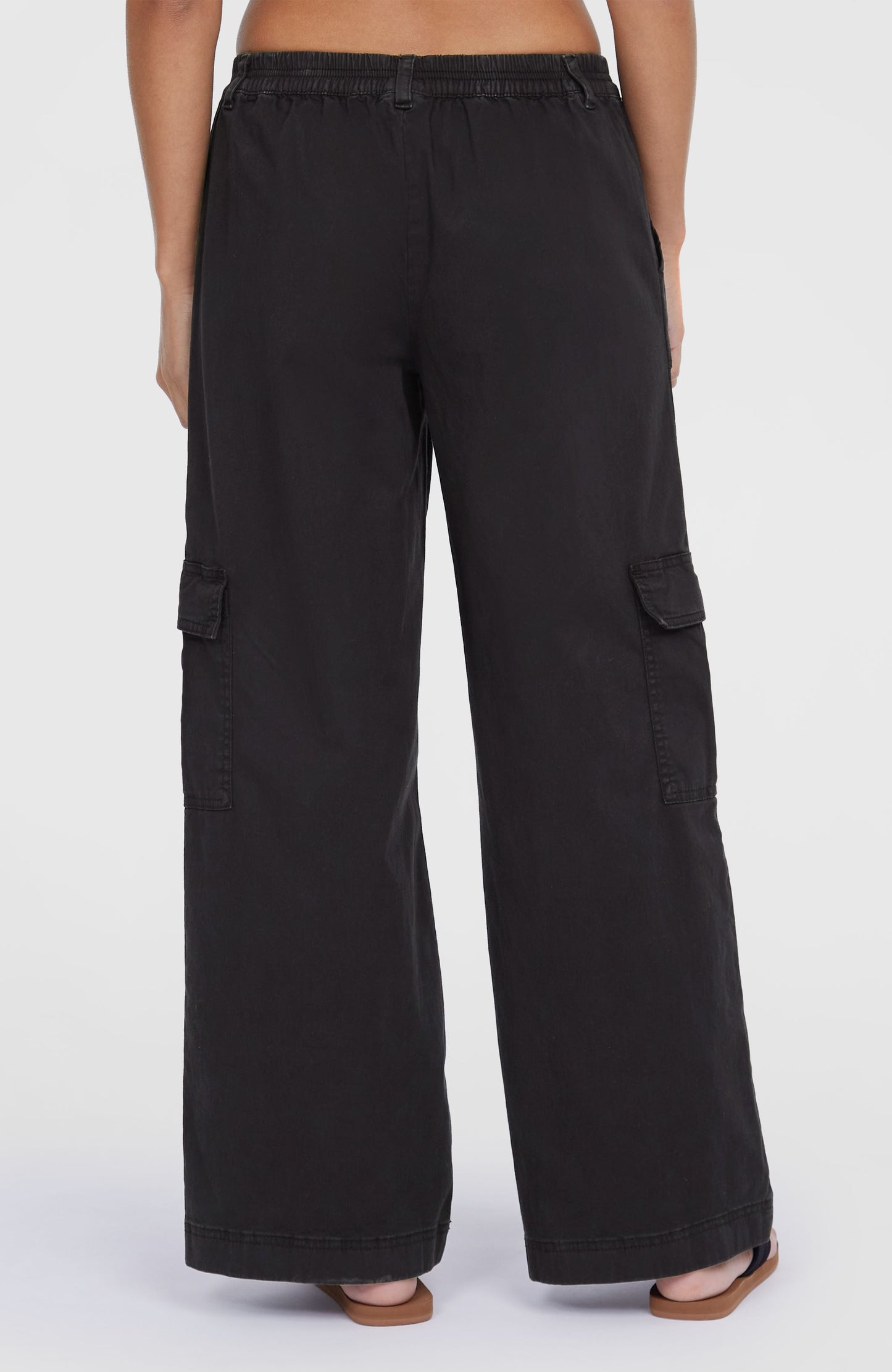 Brexton Cargo Pants Women Black Out