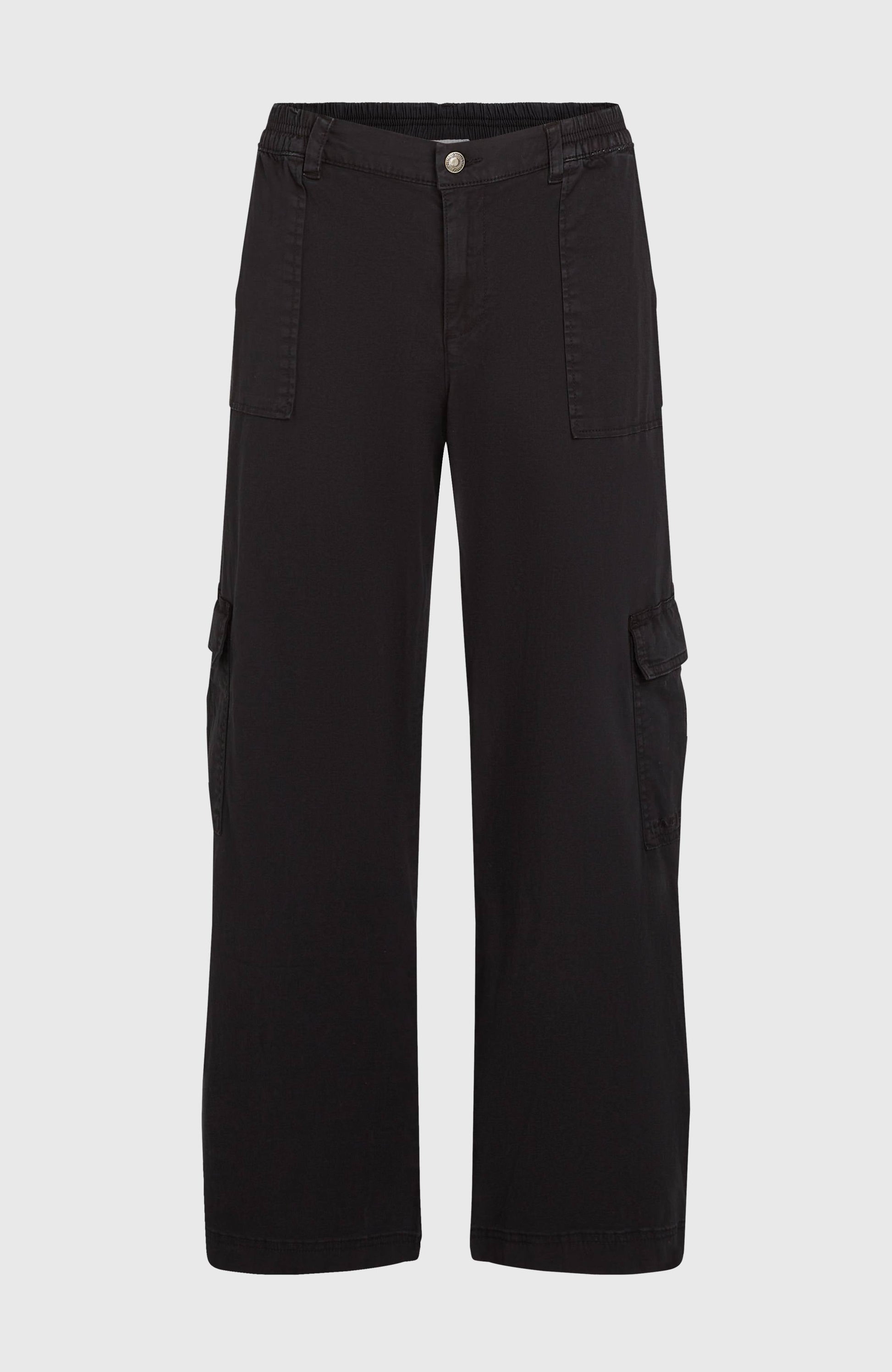 Brexton Cargo Pants Women Black Out