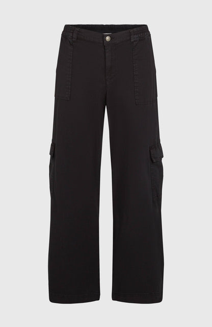 Brexton Cargo Pants Women Black Out