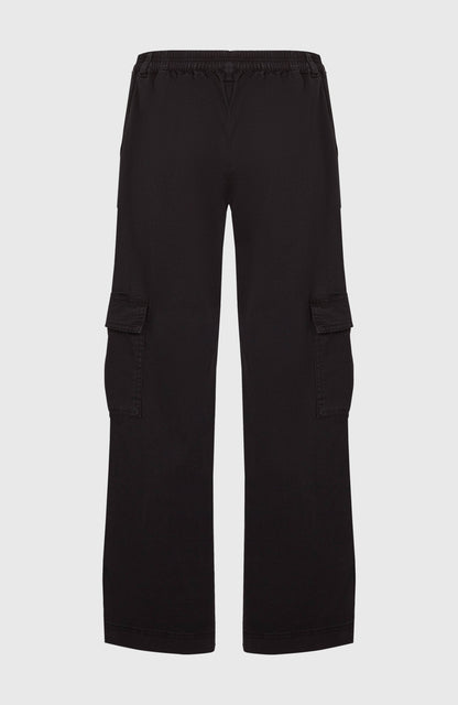 Brexton Cargo Pants Women Black Out