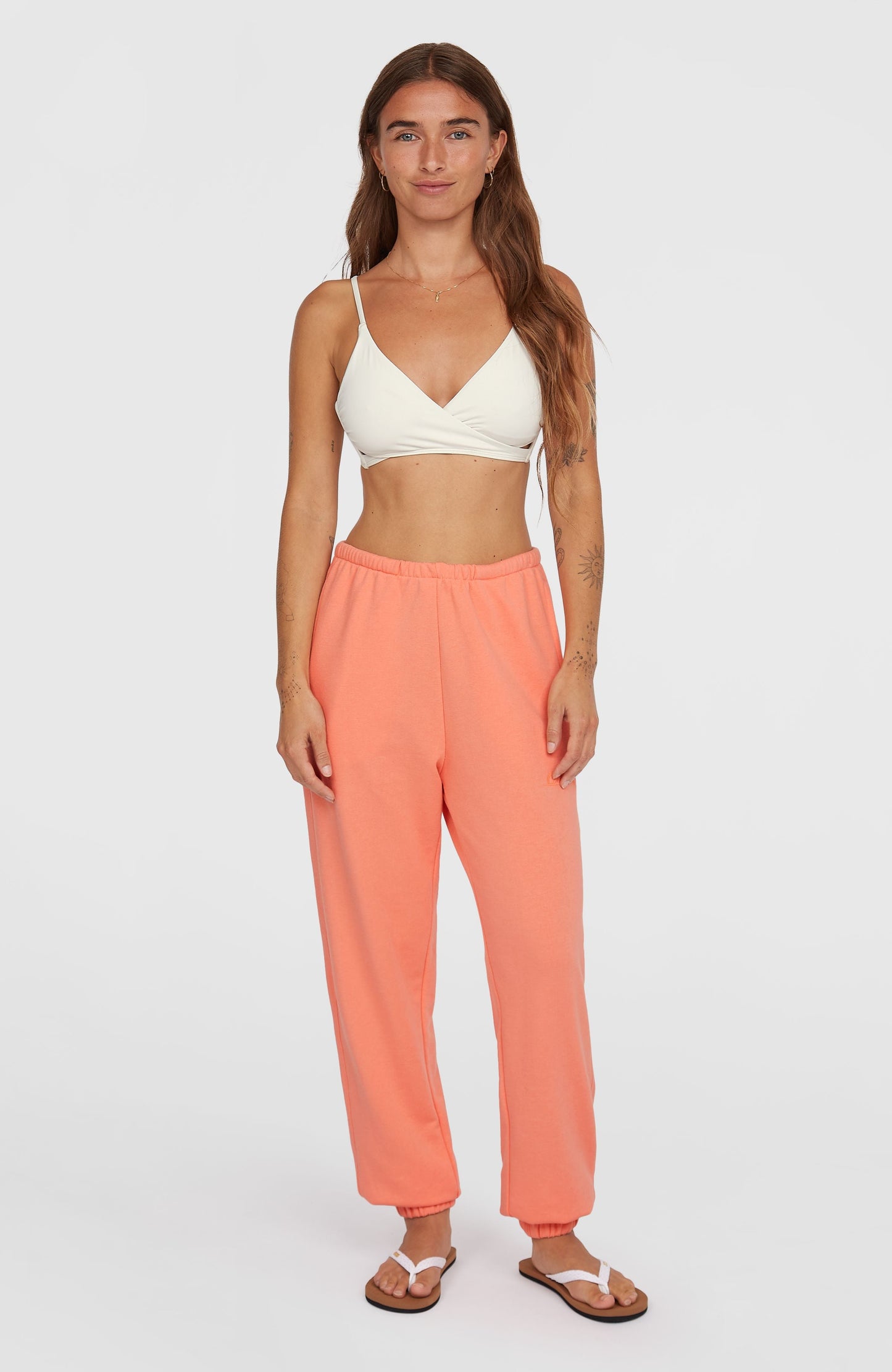 Essentials O'Neill Script Sweatpants Women Coral Pink