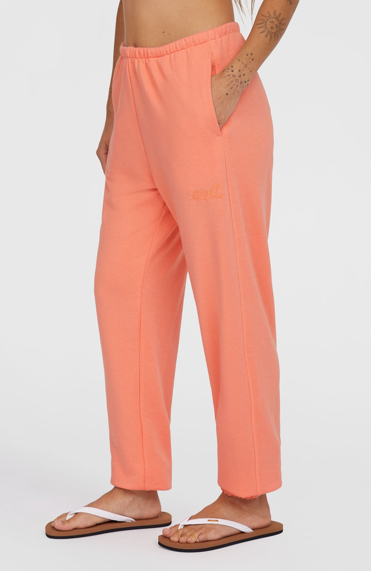 Essentials O'Neill Script Sweatpants Women Coral Pink