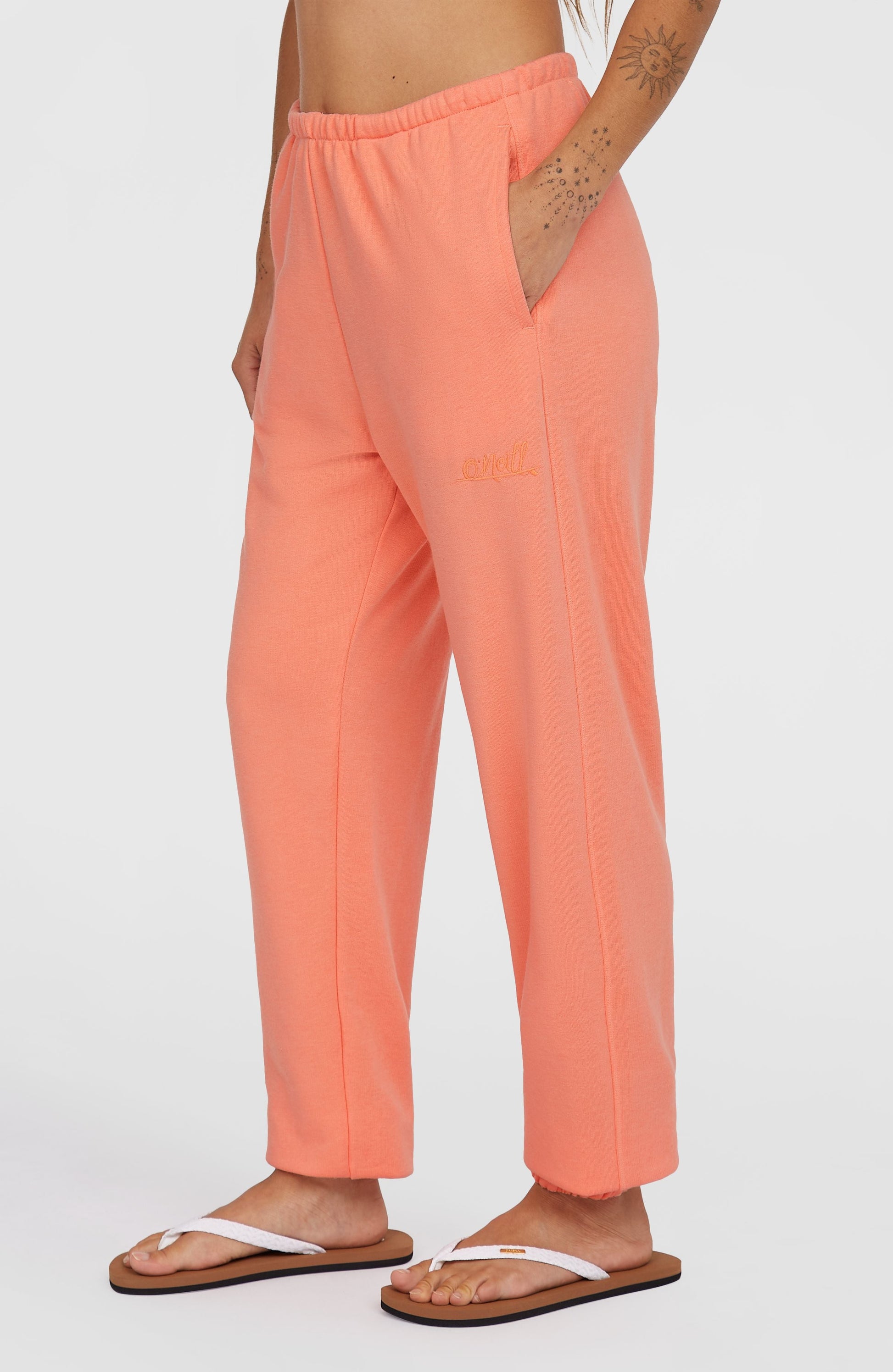 Essentials O'Neill Script Sweatpants Women Coral Pink