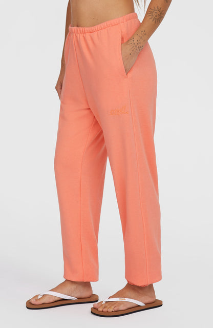 Essentials O'Neill Script Sweatpants Women Coral Pink