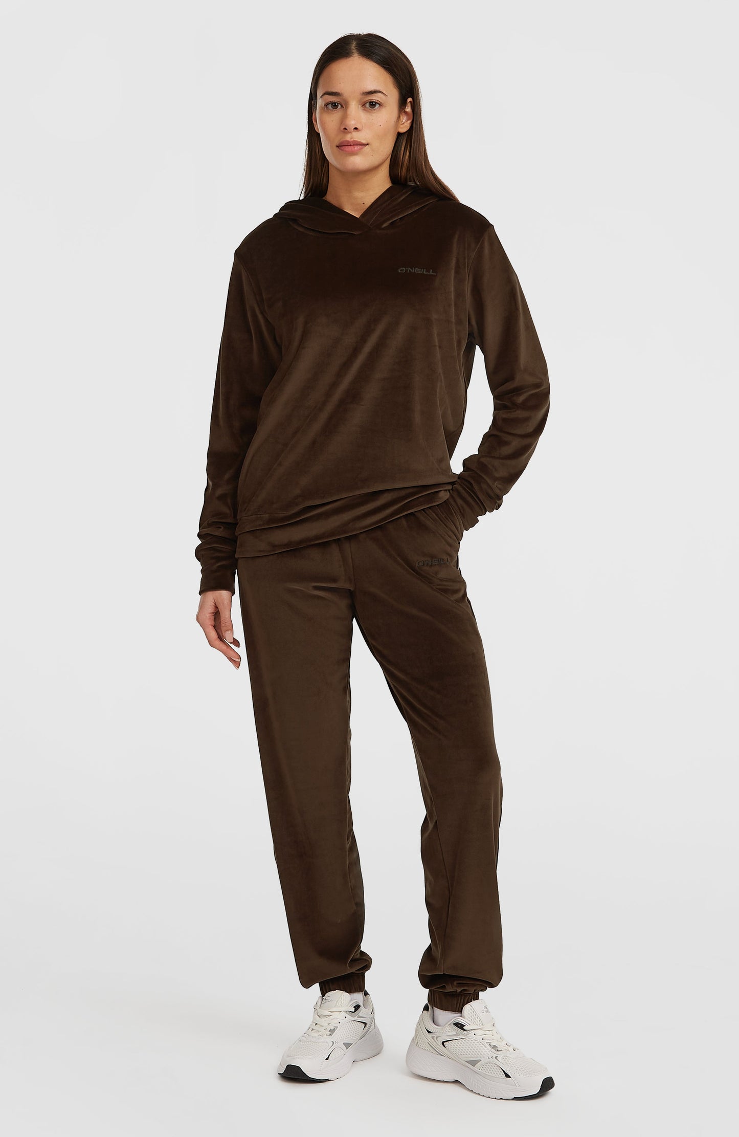 FWC'Cruz Velour Sweatpants Women Coffee Bean