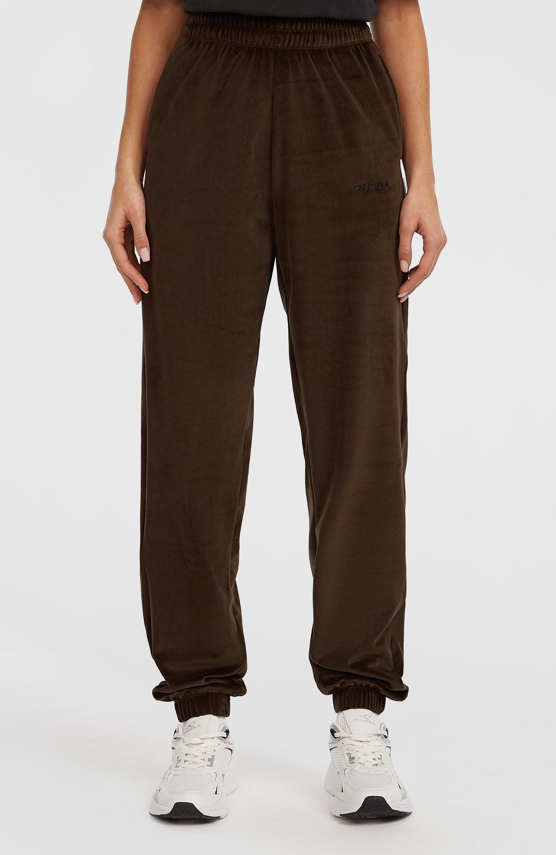 FWC'Cruz Velour Sweatpants Women Coffee Bean