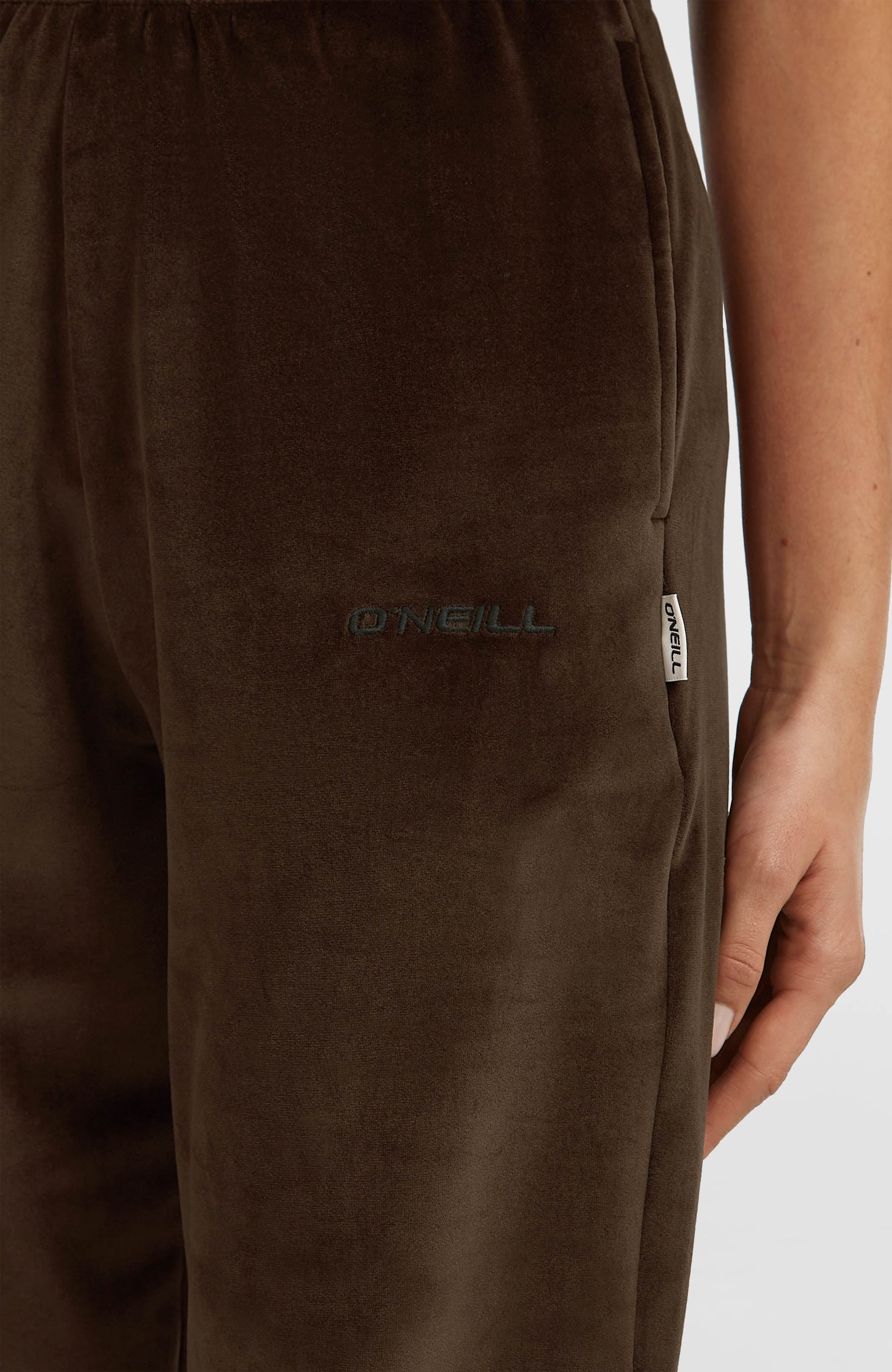 FWC'Cruz Velour Sweatpants Women Coffee Bean