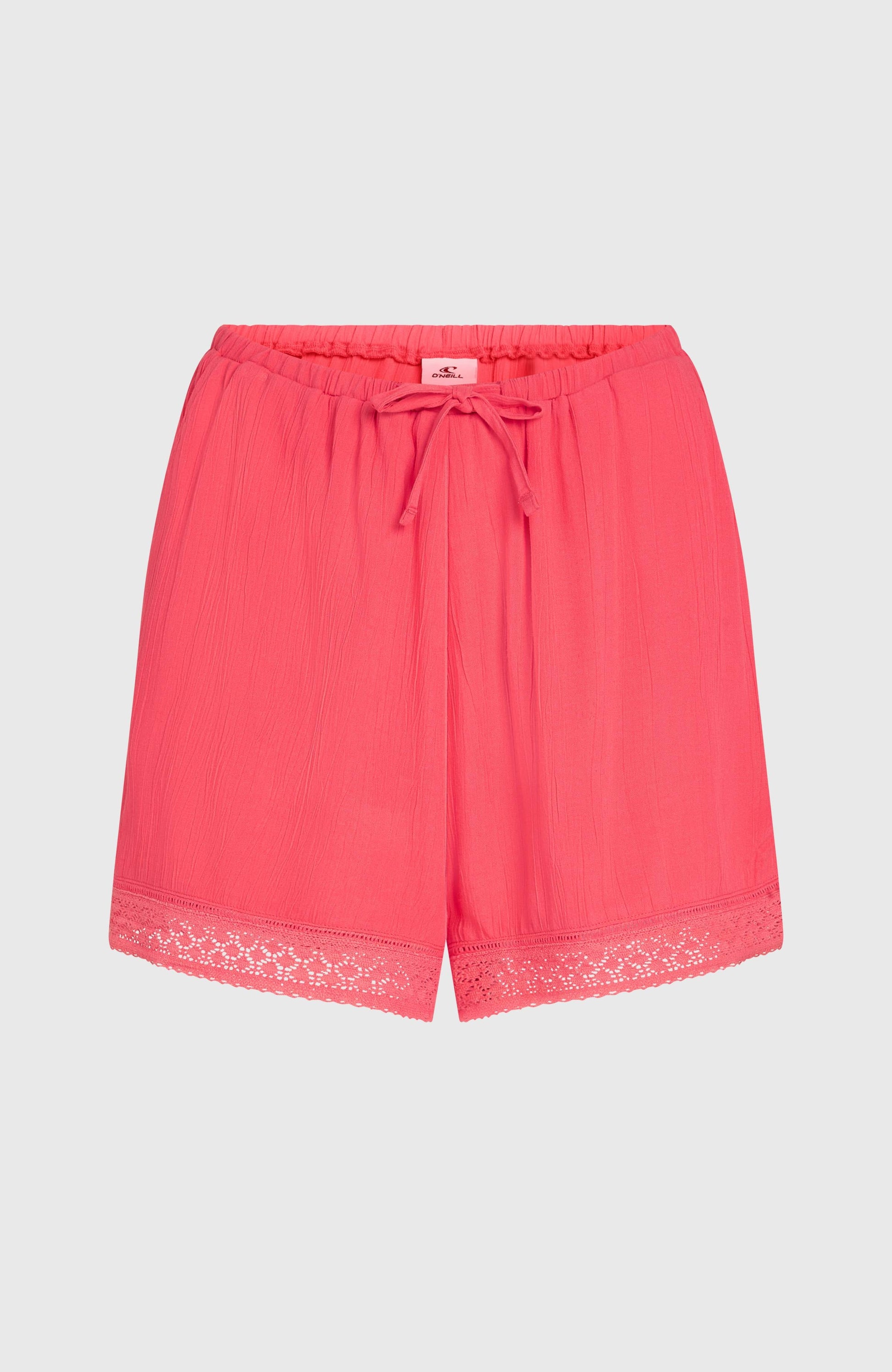 Essentials Embroidery Shorts Women Froly