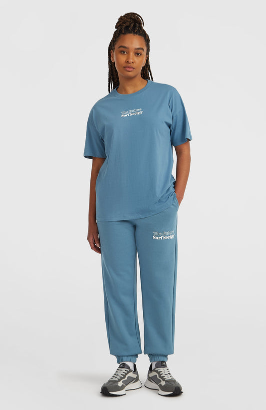 Future Surf Society Sweatpants Women Mozart Blue