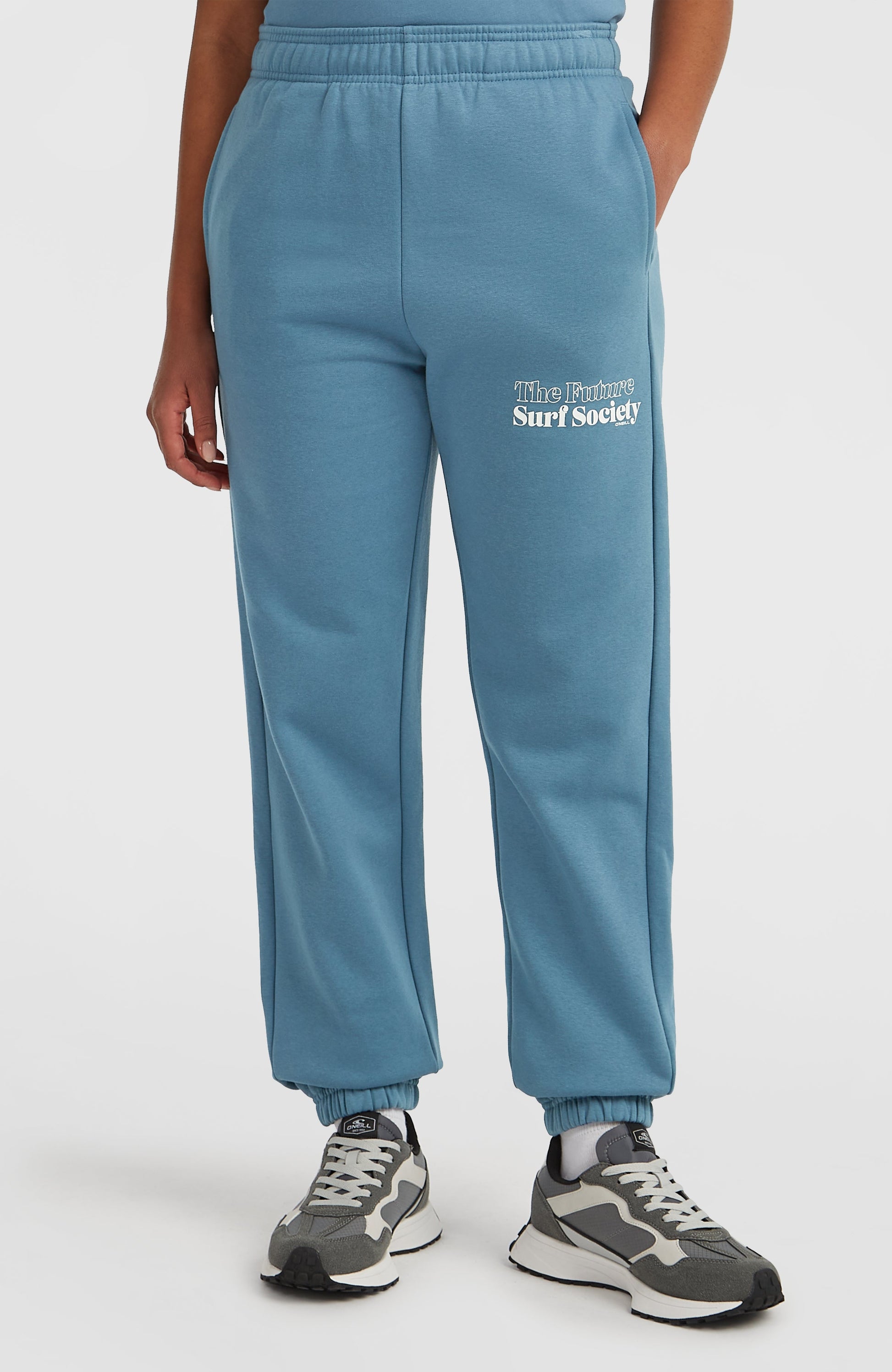 Future Surf Society Sweatpants Women Mozart Blue