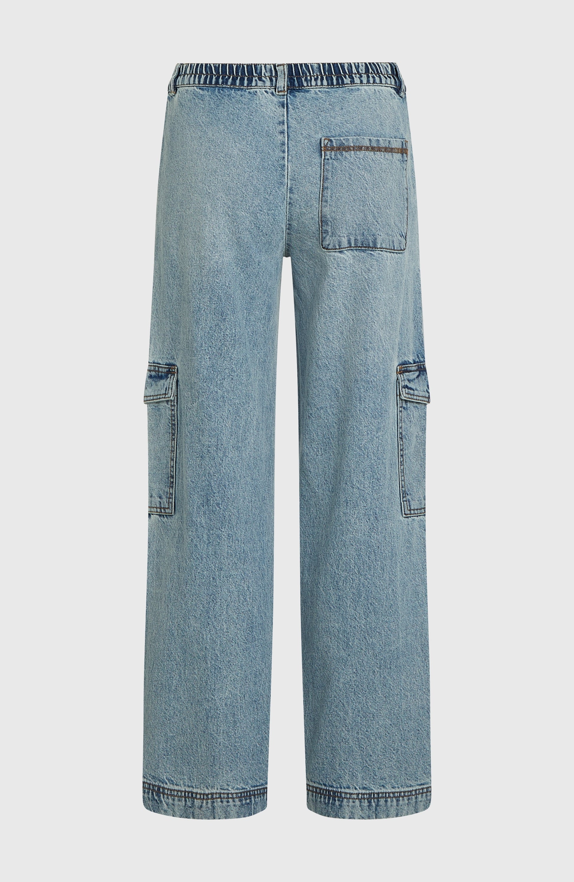 O'Riginals Denim Cargo Pants Women Denim Blue