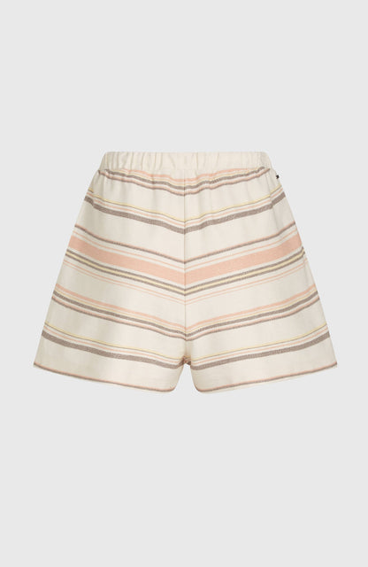 Bavaro Shorts Women White Bavarro Stripe