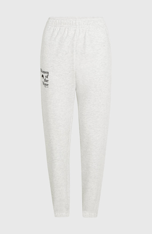 Women of the Wave Sweatpants Women White Melange