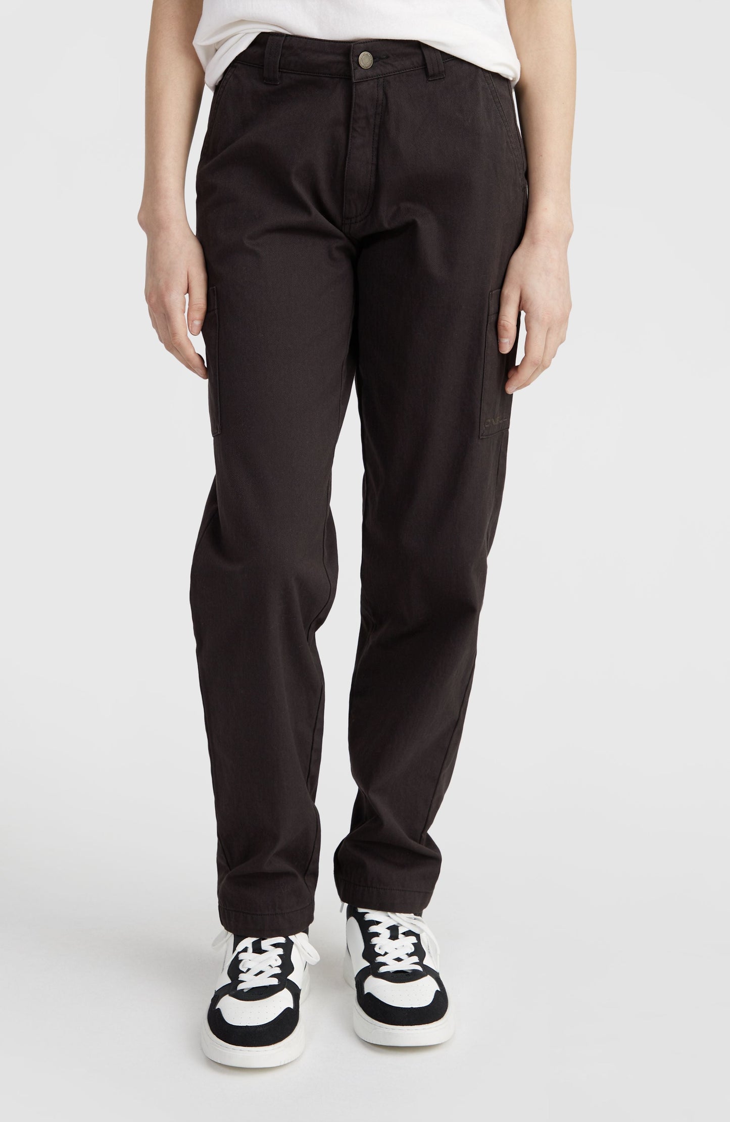 Essentials Cargo Pants Women Black Out