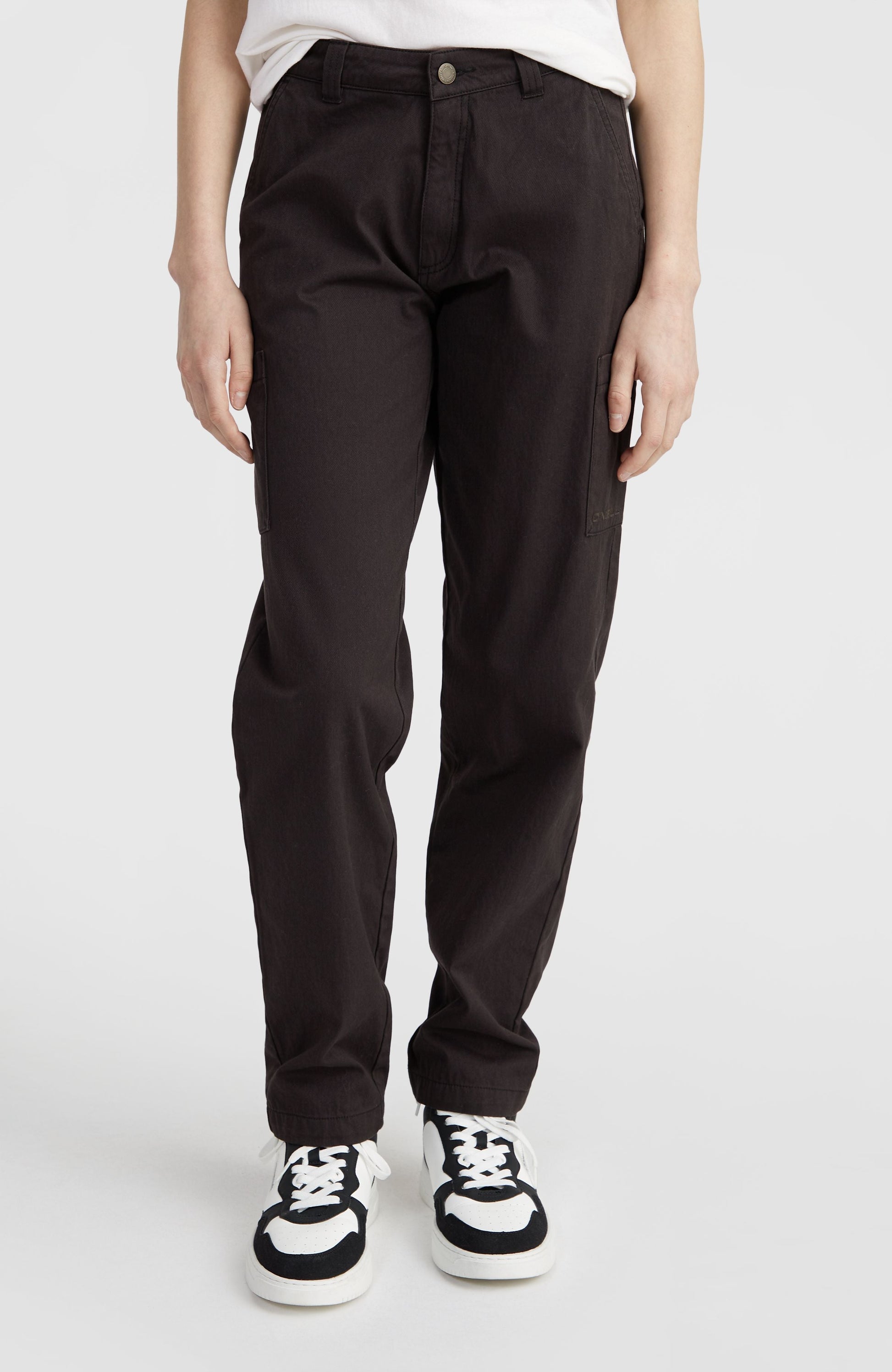 Essentials Cargo Pants Women Black Out