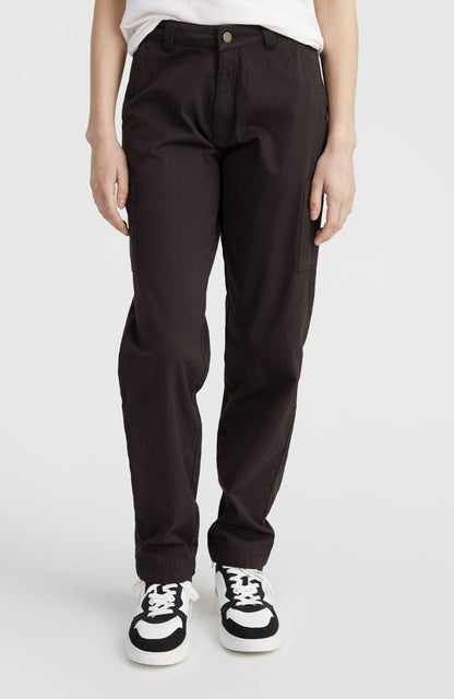 Essentials Cargo Pants Women Black Out