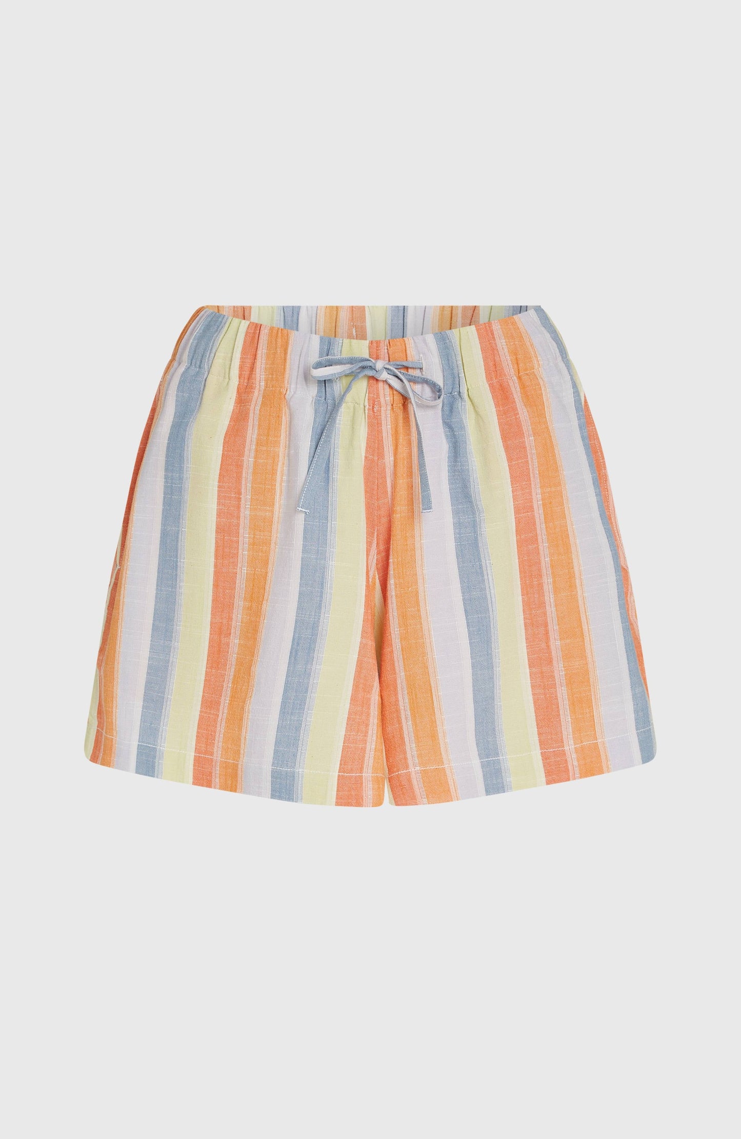 Beach Vintage Shorts Women Vintage Stripe