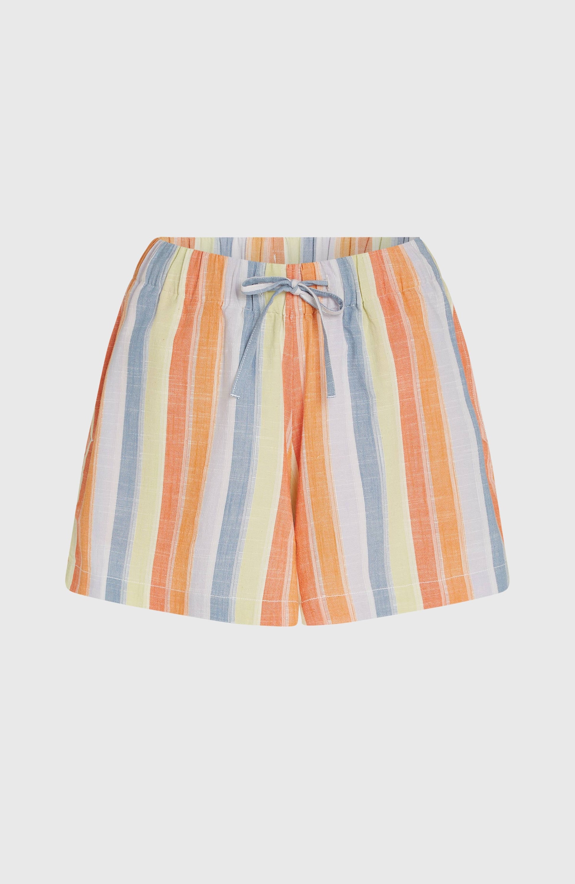 Beach Vintage Shorts Women Vintage Stripe