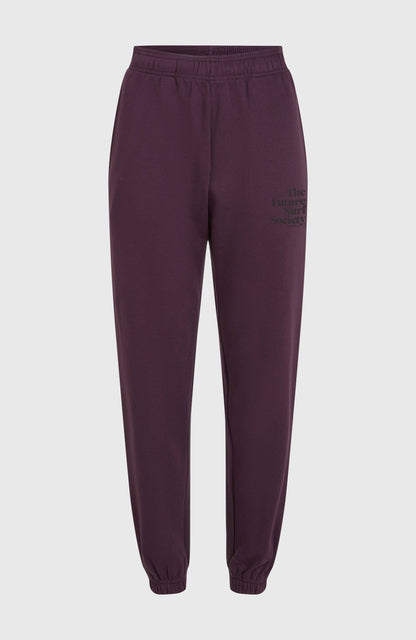 Future Surf Society Sweatpants Women Aubergine